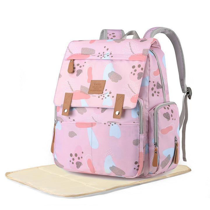 Vielseitiger Rucksack mit Blumenmuster Karnz