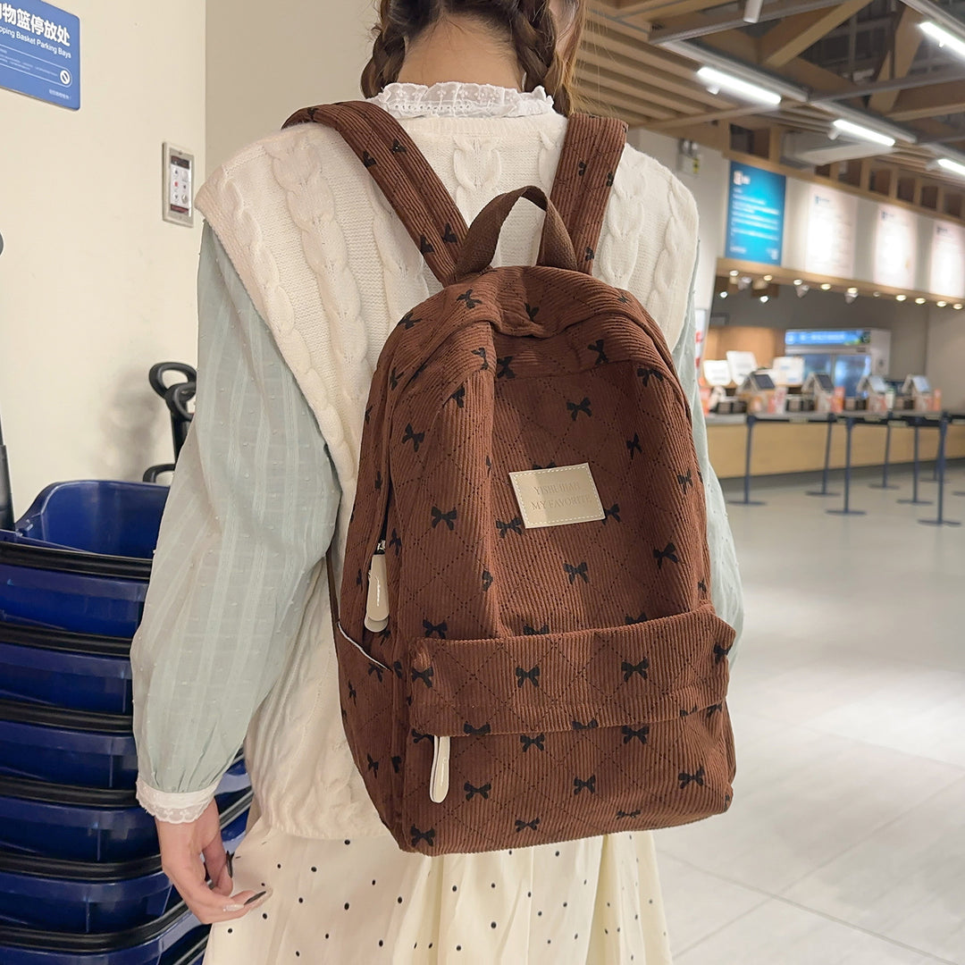 Stylische Dekorative Gemusterte Rucksack Karnz