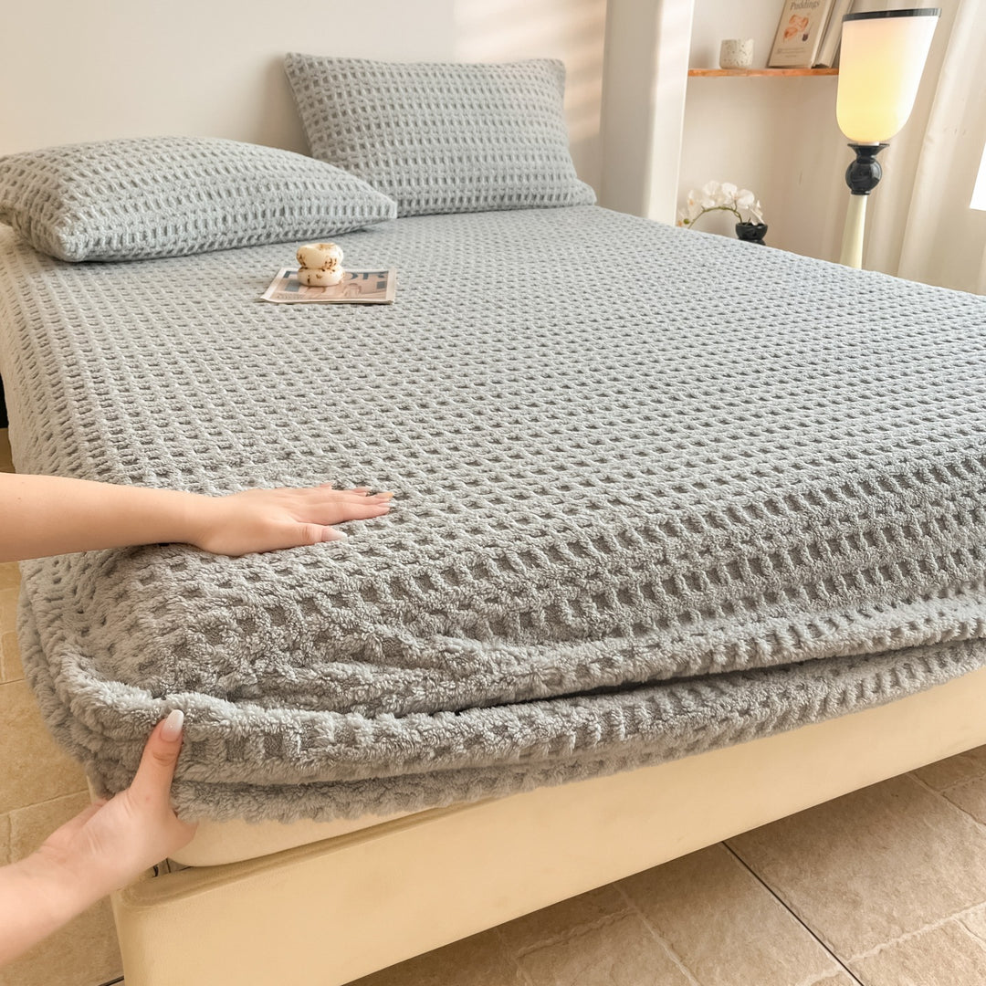 Gemütliche strukturierte Decke