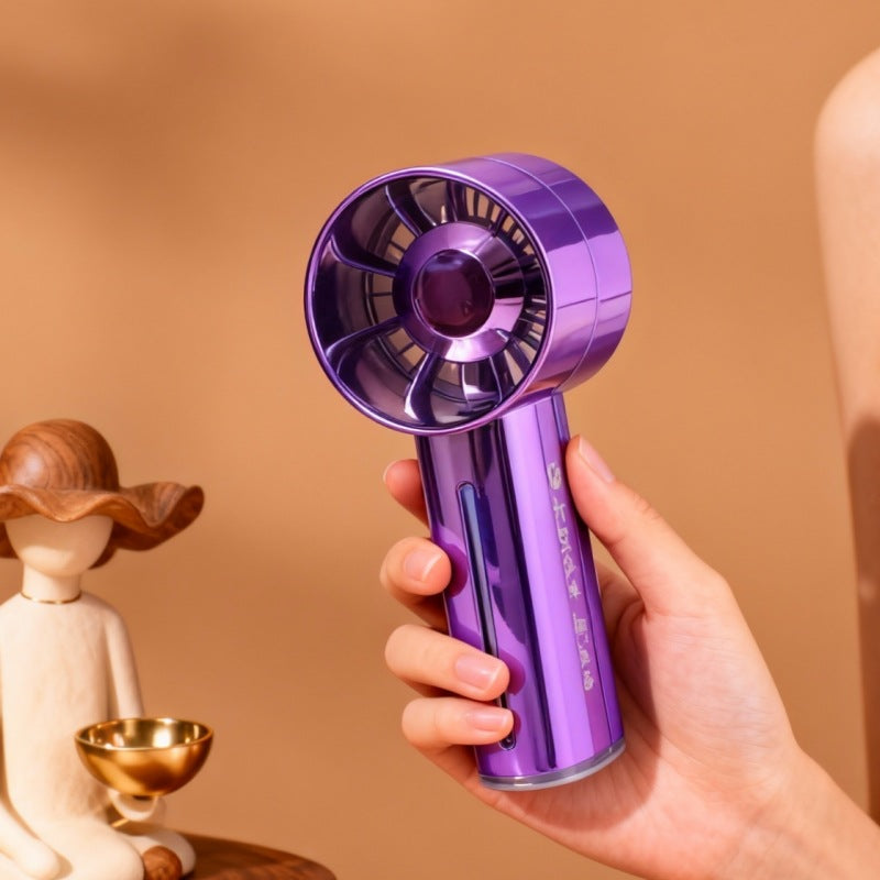 Damen tragbarer Sprühventilator mit USB-Anschluss und ergonomischem Griff Karnz