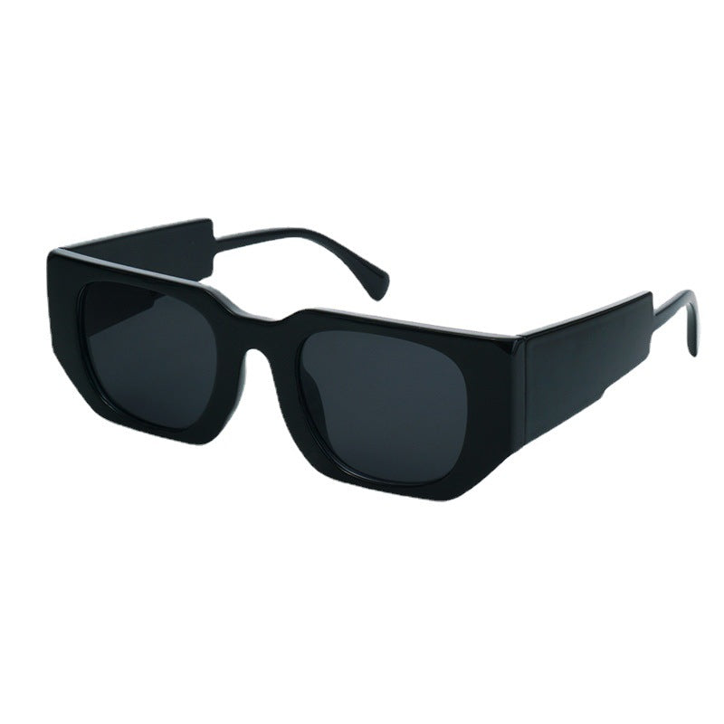 Damen Modische Sonnenbrille mit kantigem Rahmen und UV-Schutz Karnz