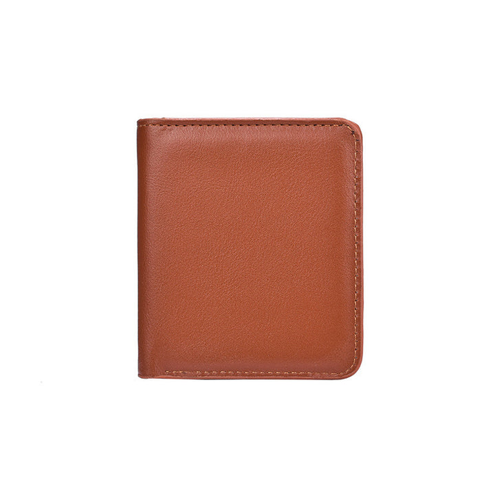 Slim Leder Bi-Fold Geldbörse Karnz