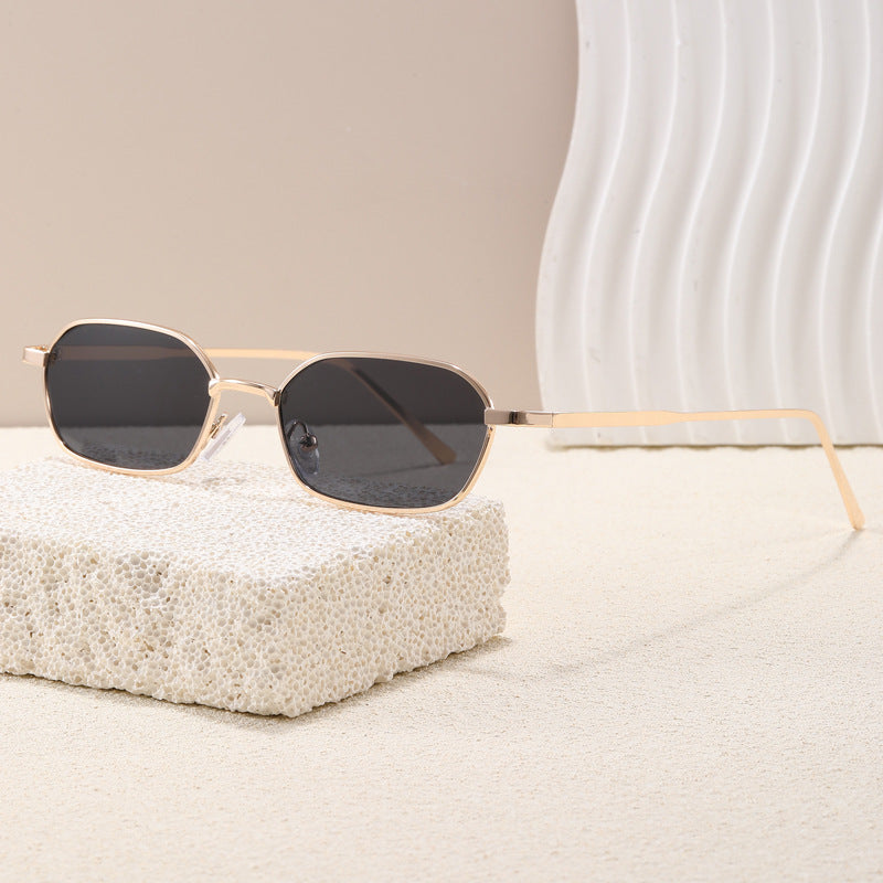 Geometrische Designer-Sonnenbrille Karnz