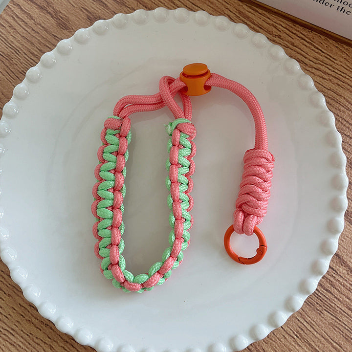 Haltbarer Paracord Schlüsselanhänger Halter Karnz