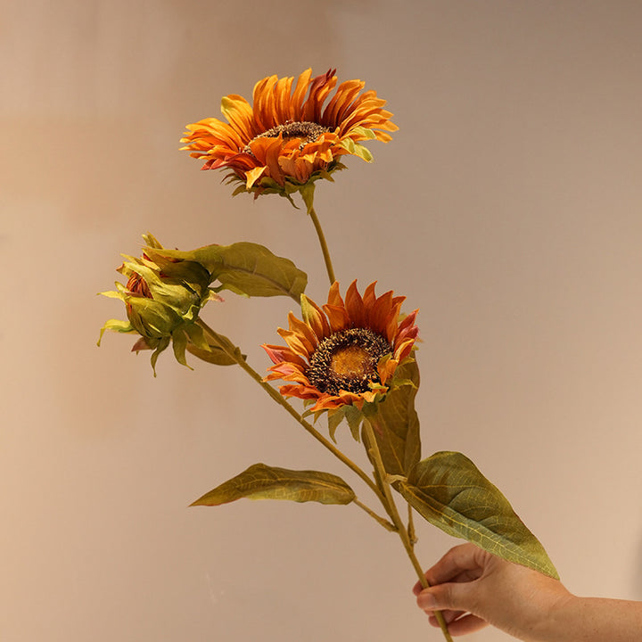 Künstlicher Sonnenblumenstrauß Karnz