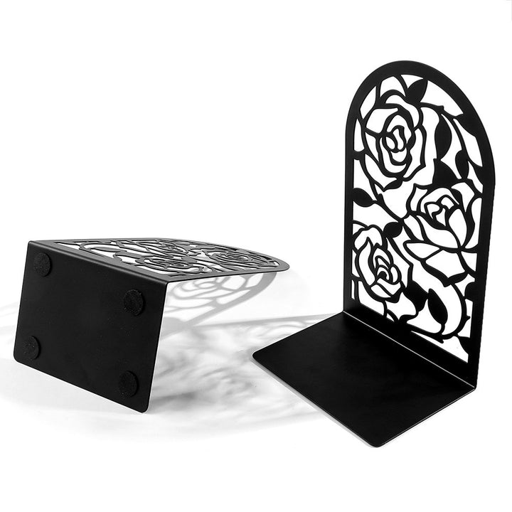 Künstlerisches Blumenbuchstützen-Set