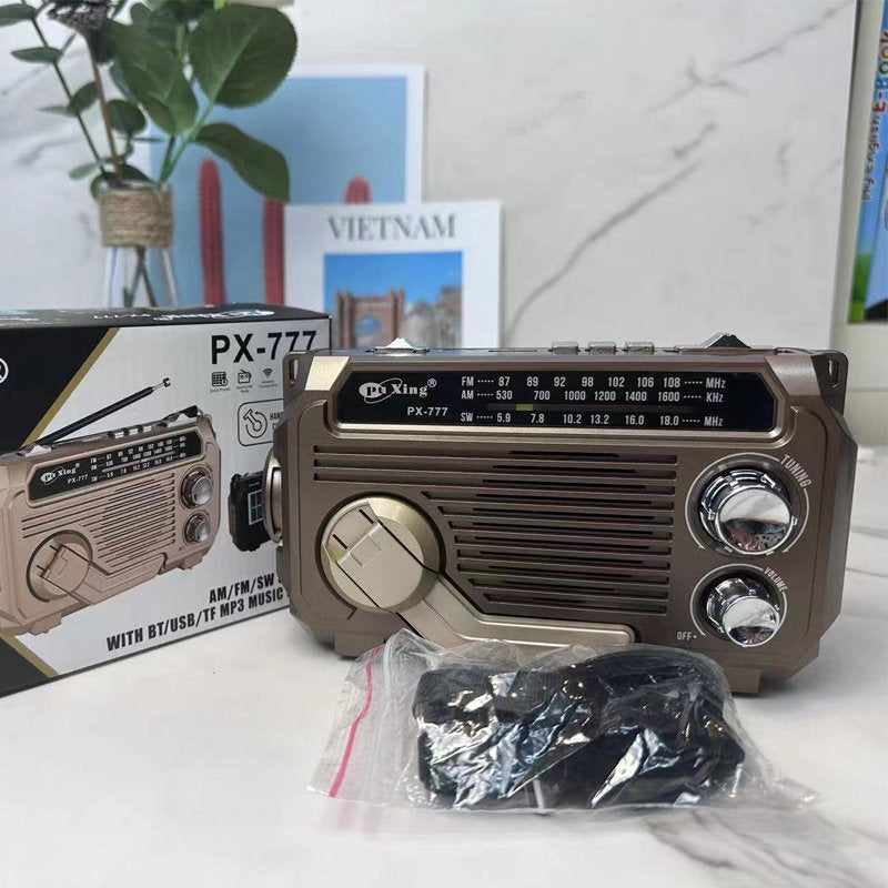 Solarladbetriebenes Radio für Camping | Karnz