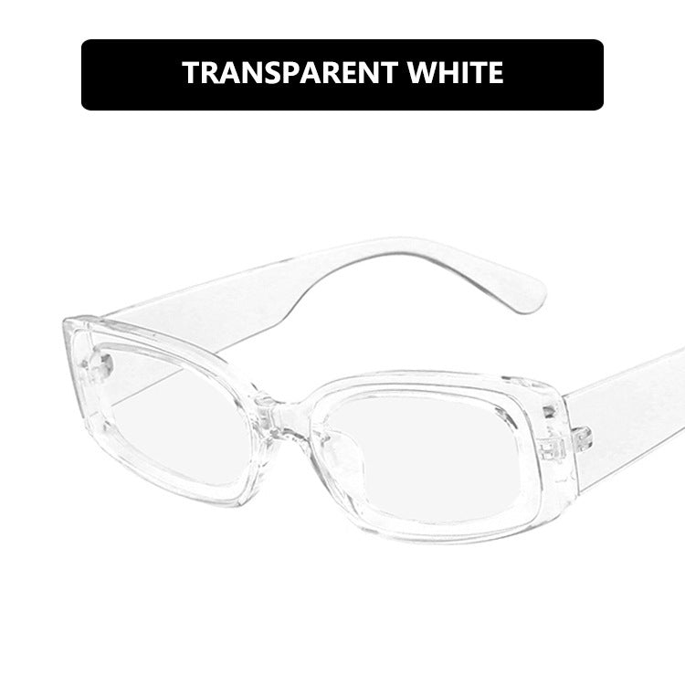 Damen modische Sonnenbrille mit vorteilhaftem UV-Schutz und transparentem Rahmen Karnz