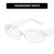 Damen modische Sonnenbrille mit vorteilhaftem UV-Schutz und transparentem Rahmen Karnz