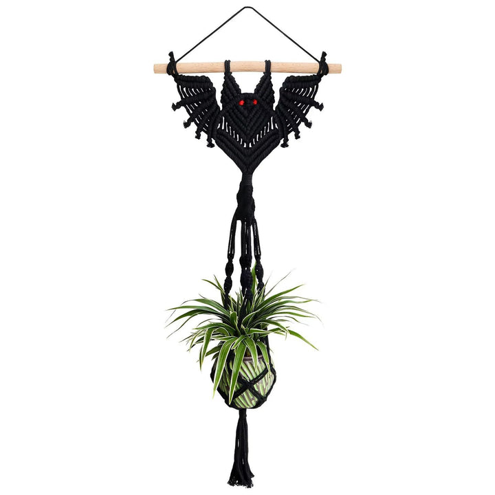 Dekorative Makramee Fledermaus Wandbehang