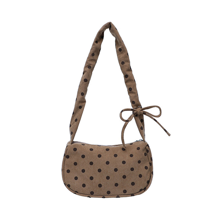 WoVintage Polka Dot Umhängetasche Karnz