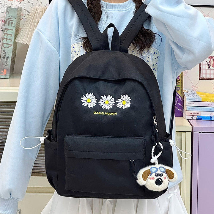 Bestickter Floral-Rucksack Karnz
