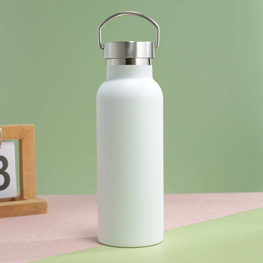 Unisex Edelstahl Wasserflasche Karnz