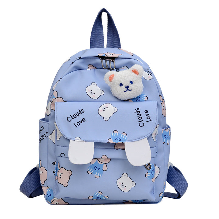 Niedlicher Plüschbär-Mini-Rucksack Karnz