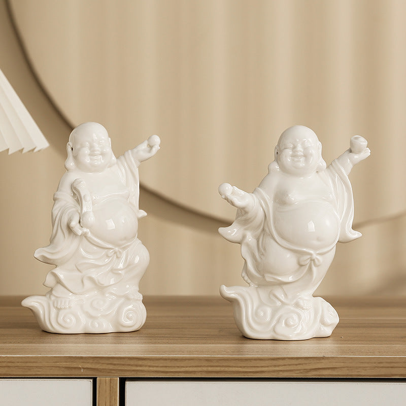 Dekorative Buddha Statue Karnz
