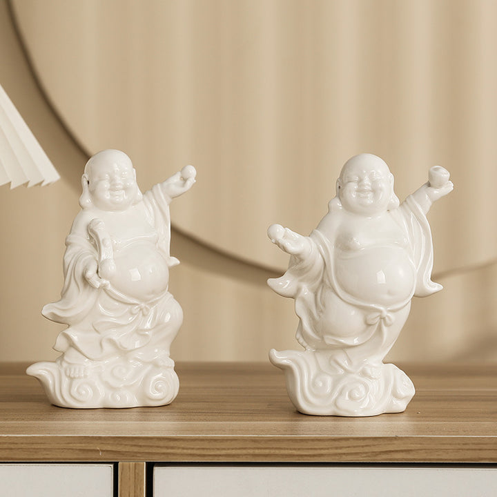 Dekorative Buddha Statue Karnz