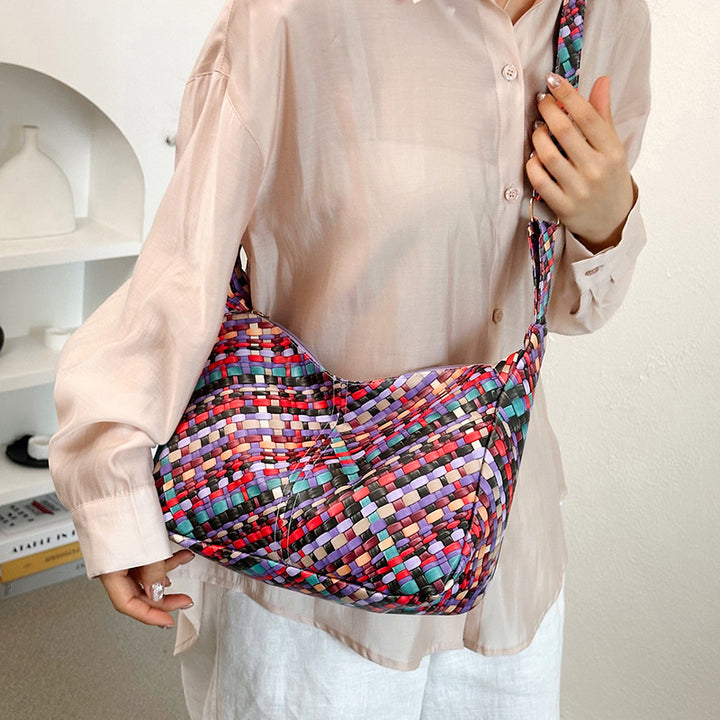 Bunte Woven Hobo Bag Karnz