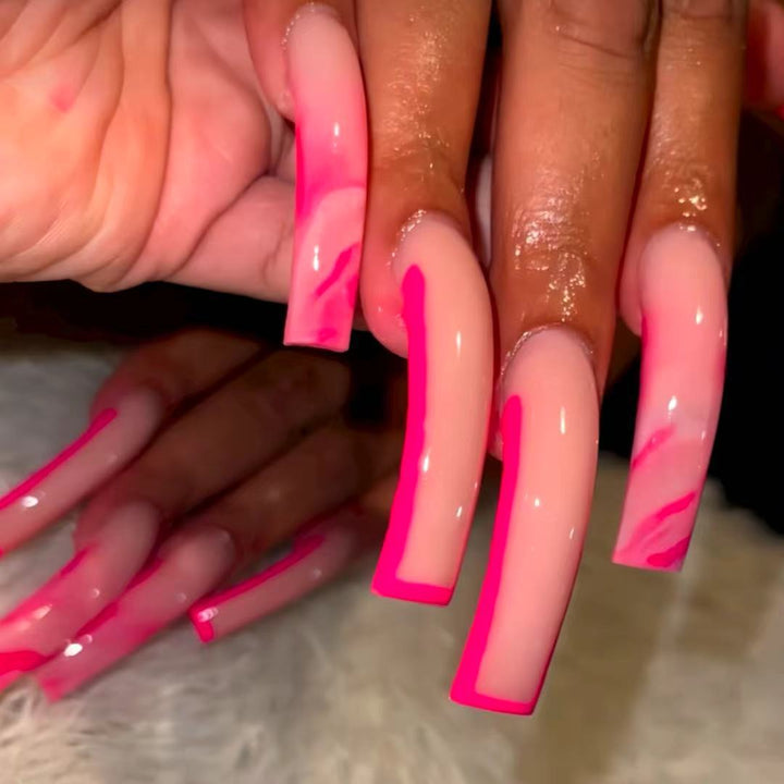 Stiletto Nagelkunst Erweiterungen Karnz