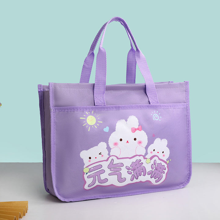 Kids Süßes Hase Druck Lunch Bag Karnz