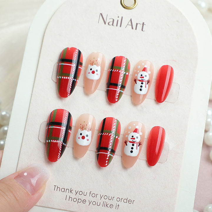Festliches Urlaubs-Themen Press-On Nagelset 1790738334