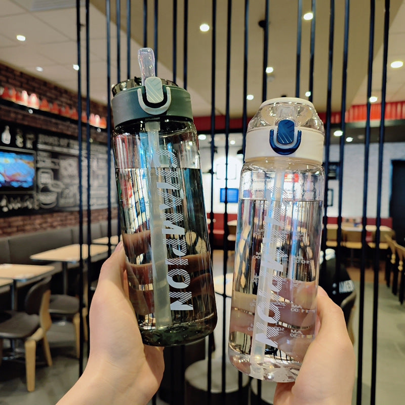 Damen Hochwertige Trinkflasche mit innovativem Verschlussmechanismus Karnz