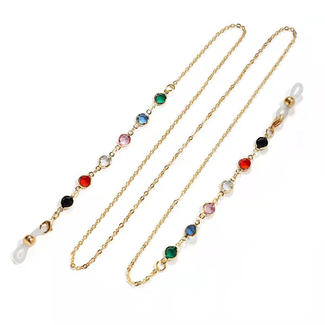 Bunte Perlen Brillenband Karnz