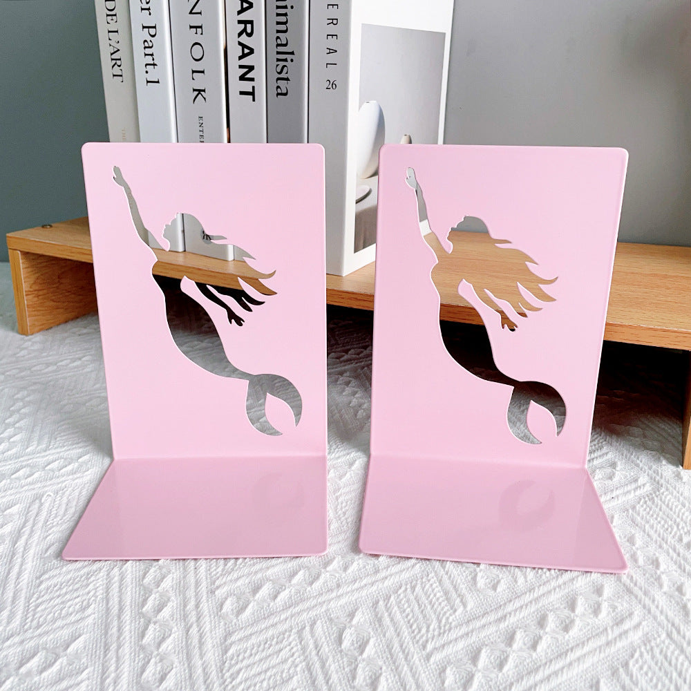 Elegante Meerjungfrau Design Buchstützen