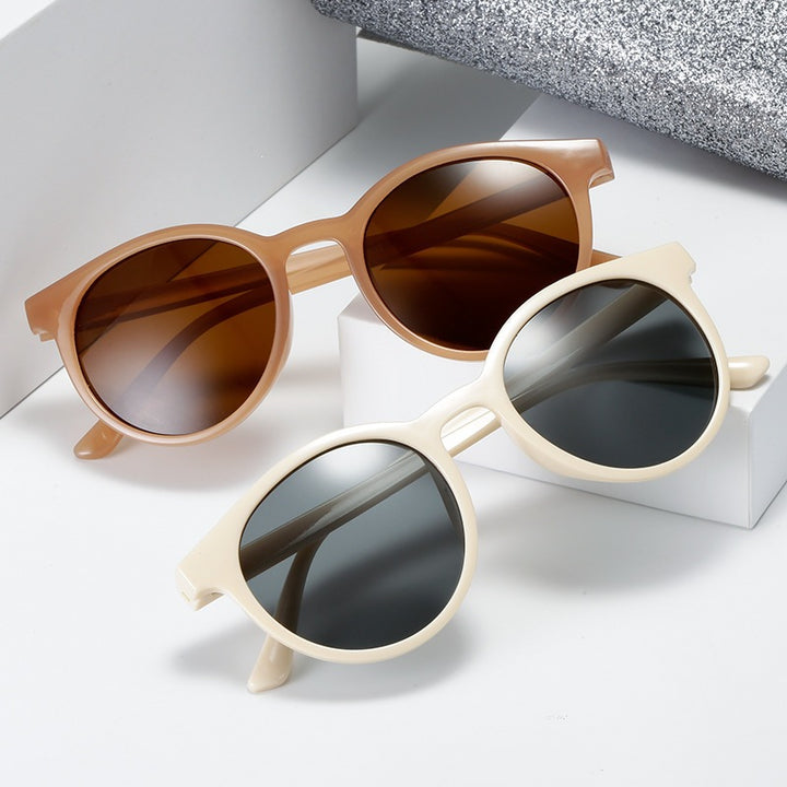 Chic Runde Sonnenbrillen Karnz