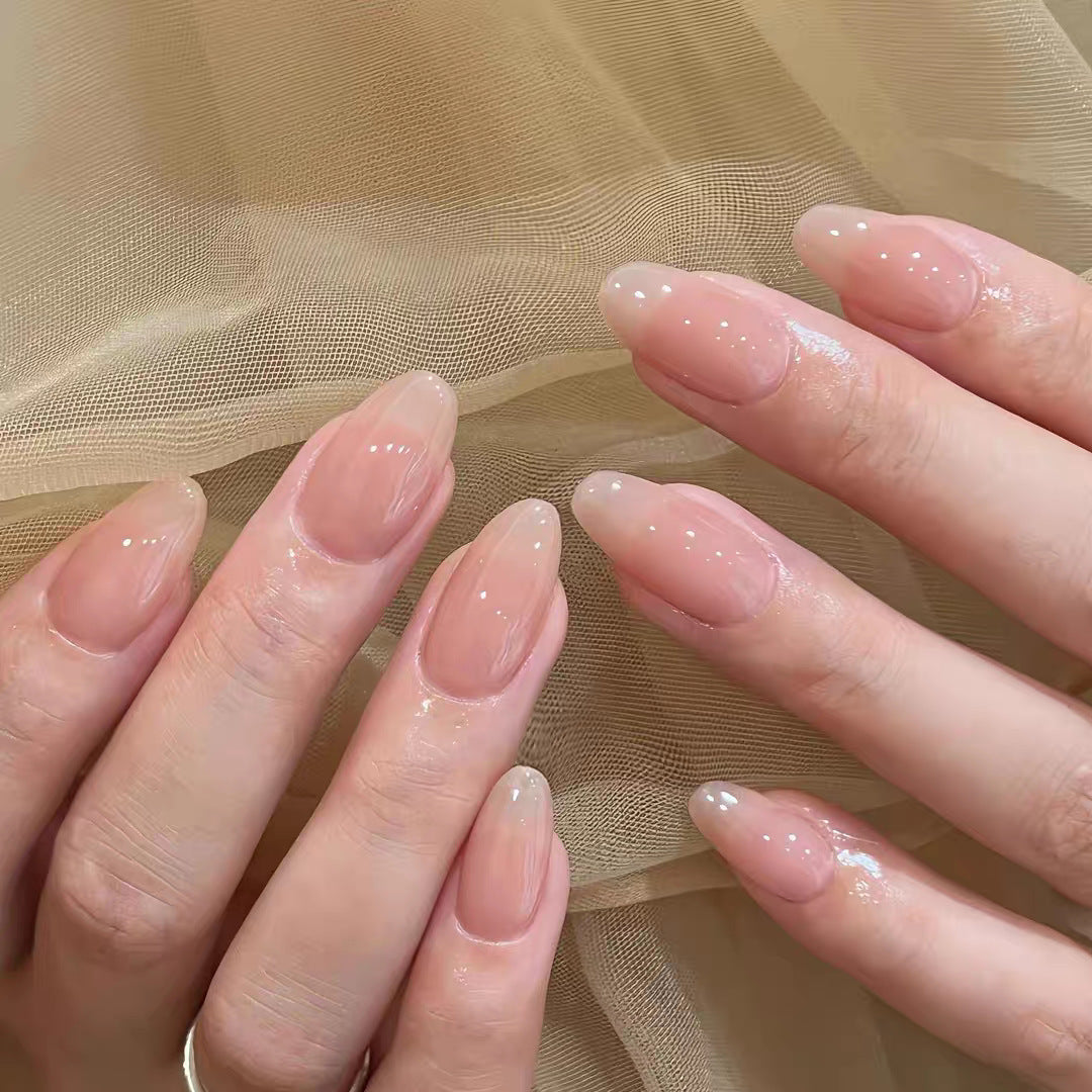 Künstlerisches Press-On-Nagelset mit Sternenmotiv Karnz