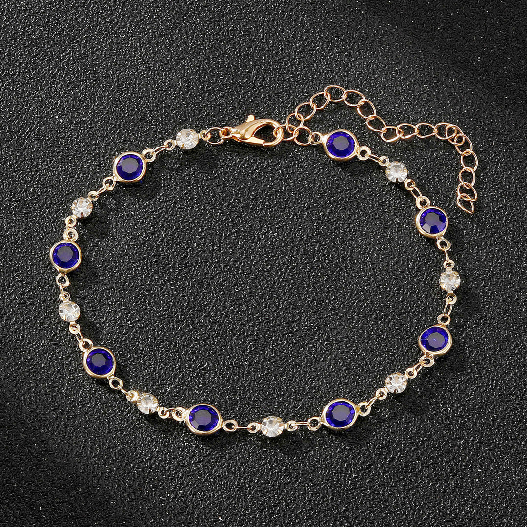 Elegante Strass-Ketten-Armspirale Karnz
