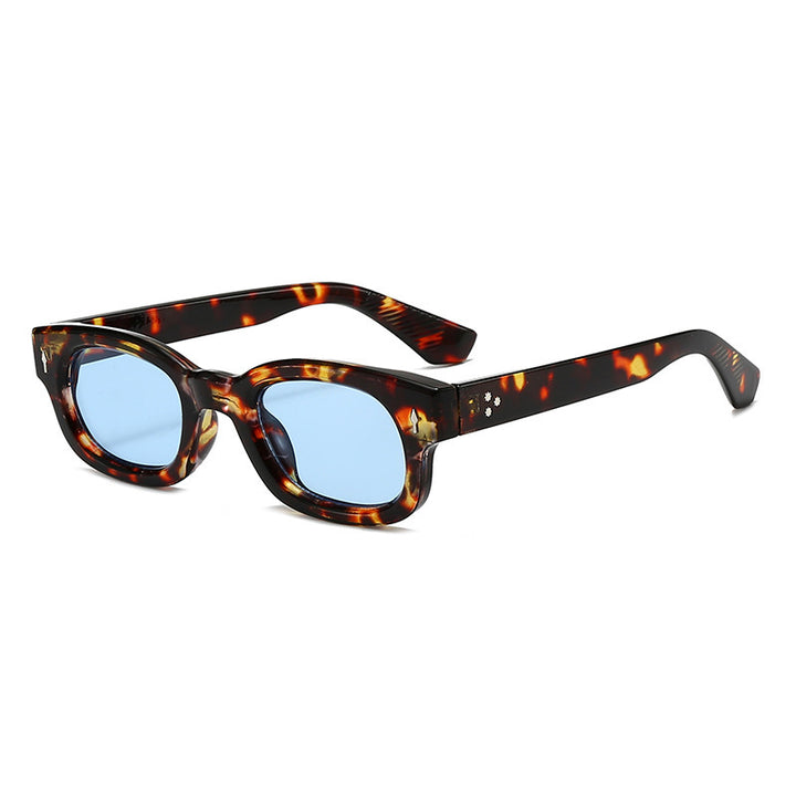 Damen stylische Sonnenbrille im trendigen Rahmen Karnz