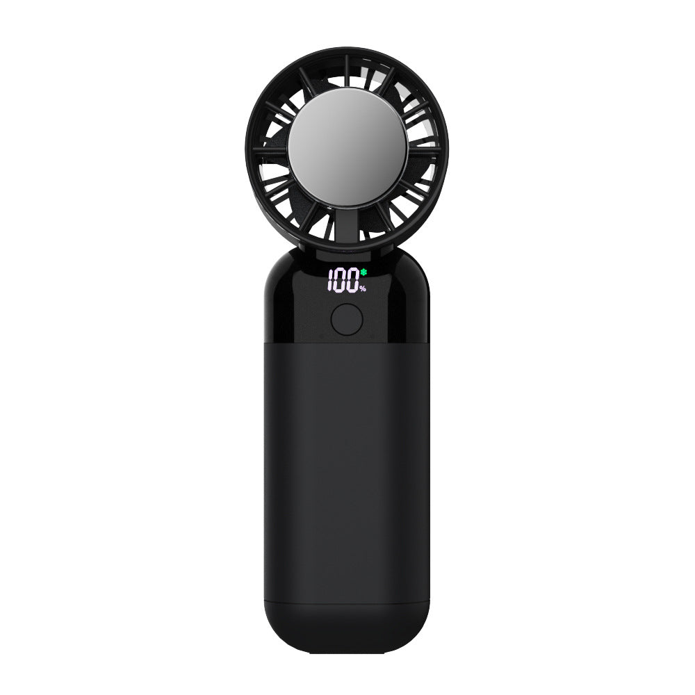 Damen Tragbarer USB Ventilator mit Digitalanzeige Karnz