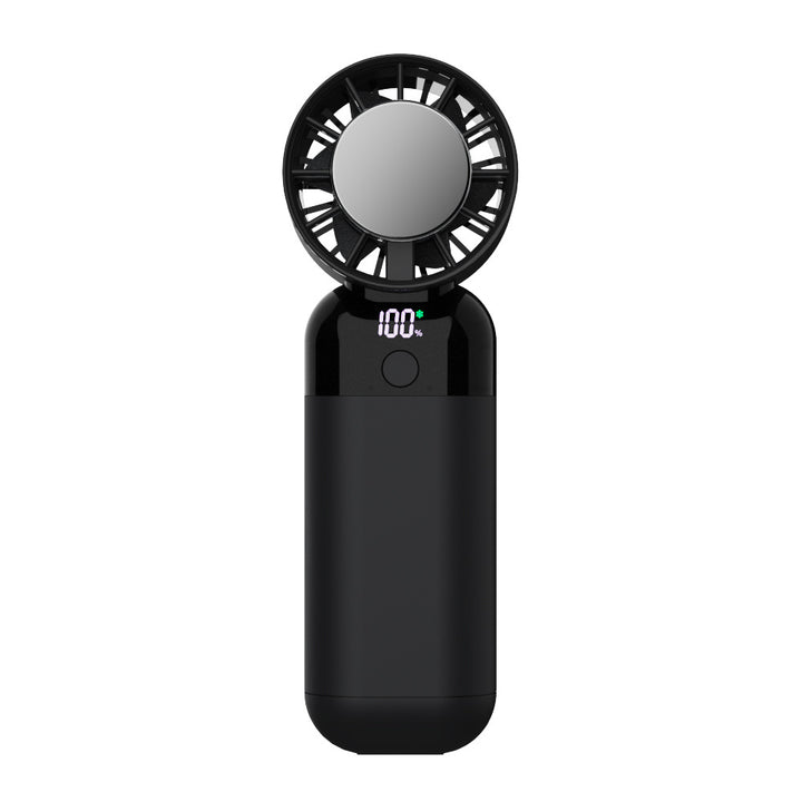 Damen Tragbarer USB Ventilator mit Digitalanzeige Karnz