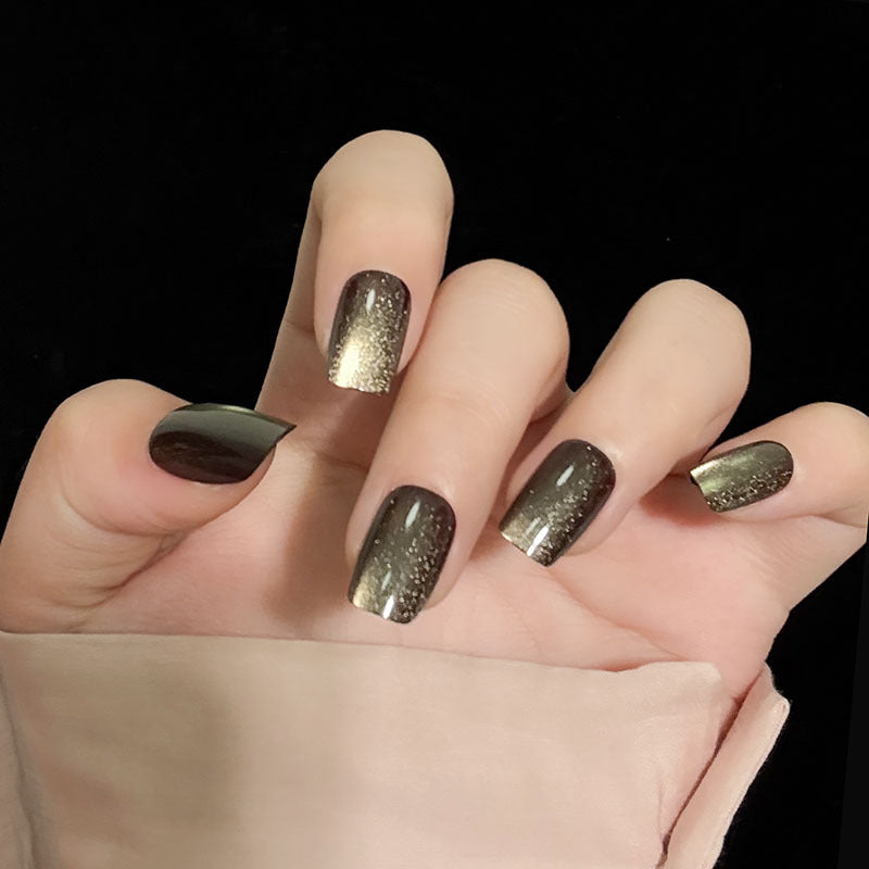 Glitzer Ombre Press-On Nägel