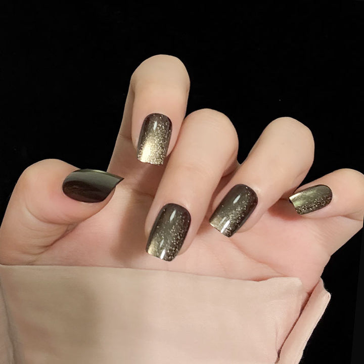 Glitzer Ombre Press-On Nägel