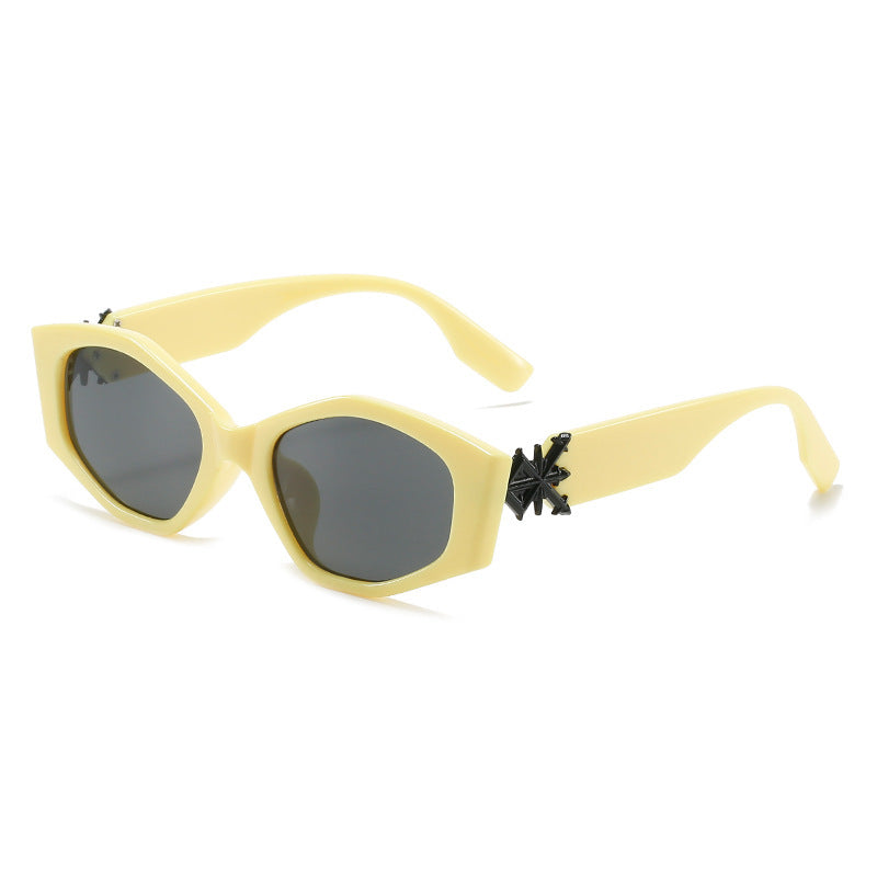 Statement Hexagonale Rahmen Sonnenbrille Karnz 1787812354