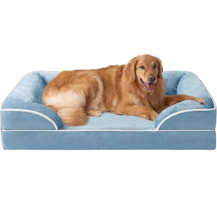 Orthopädisches Hundebett mit Unterstützung