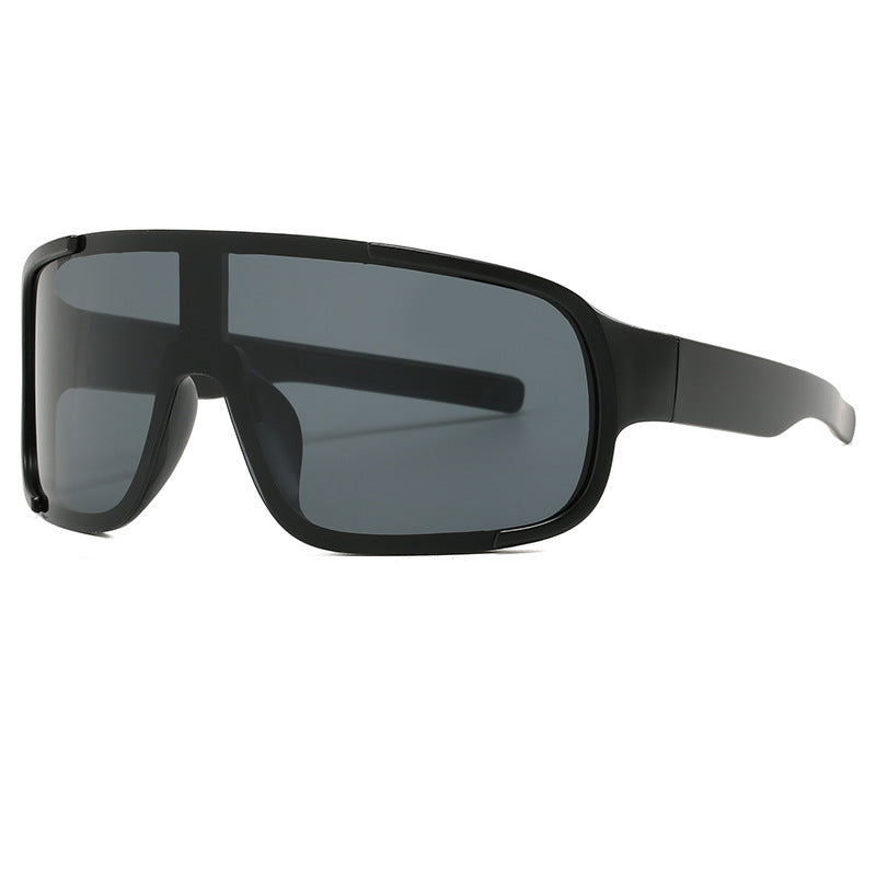 Damen modische Sportsonnenbrille mit breitem UV-Schutz Karnz