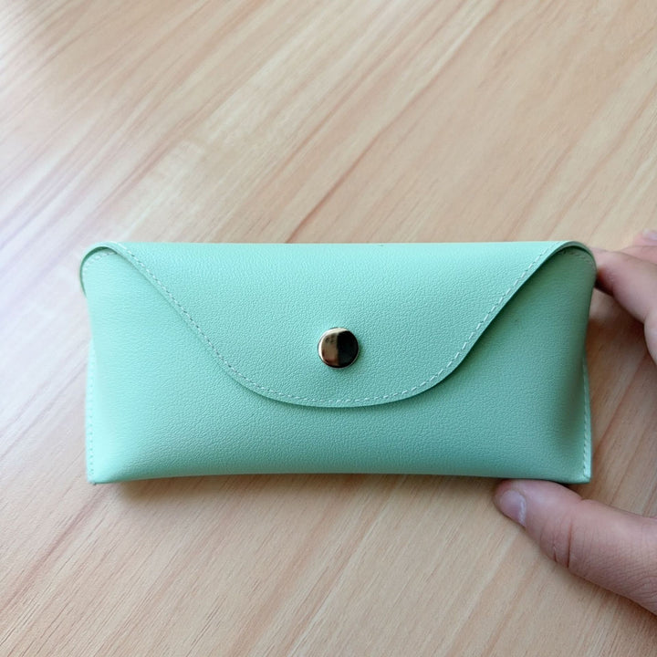 Stylische Lederbrille Etui Karnz