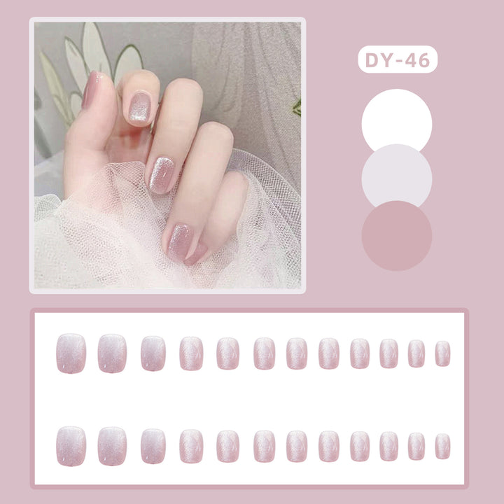 Elegantes Glitzerndes Press-On-Nagelset