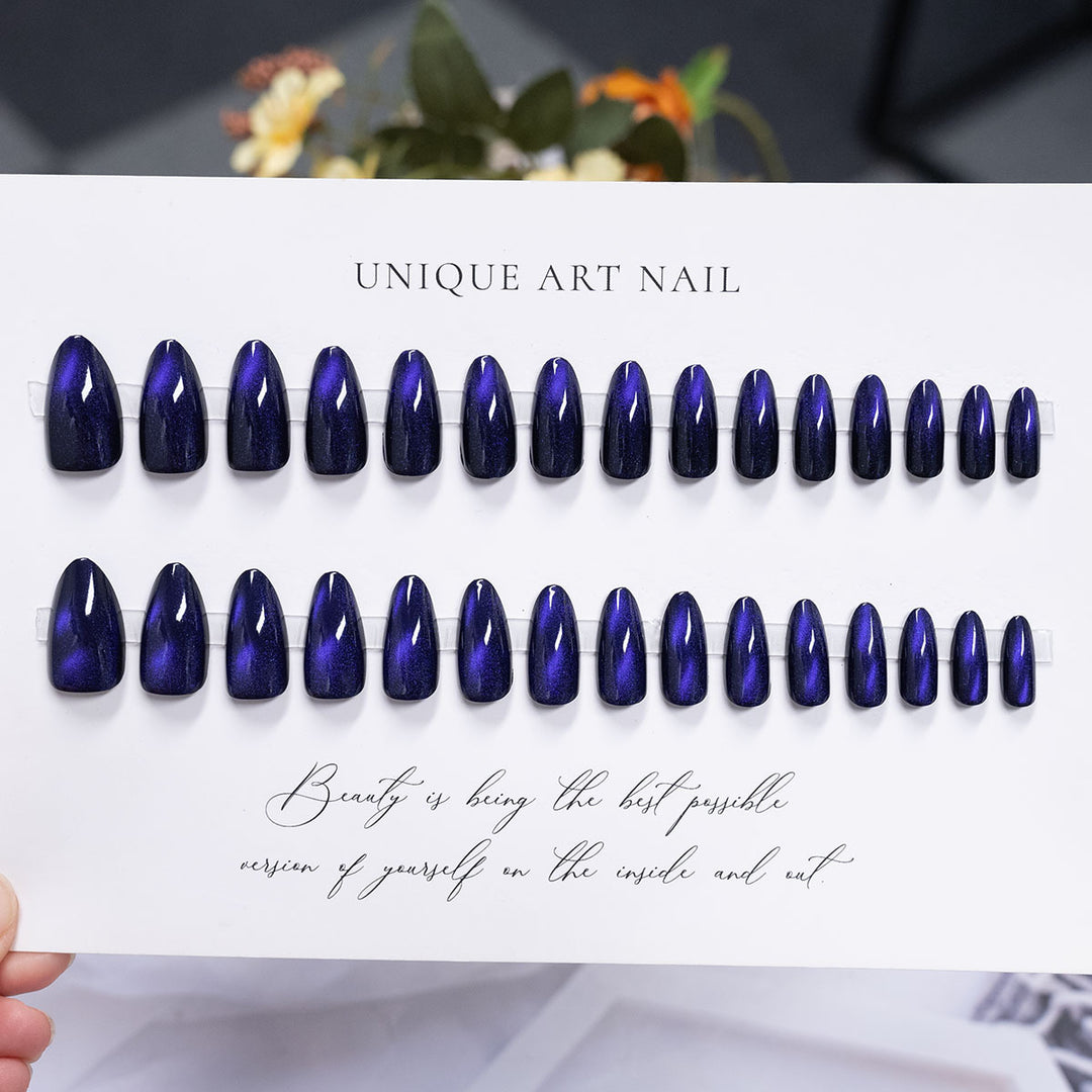 Premium Glossy Press-On Nail Set