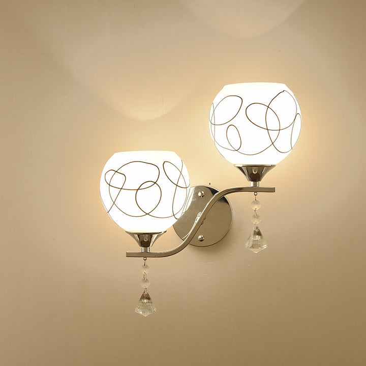 Modern Elegante Doppel-Glühbirnen Wandleuchte