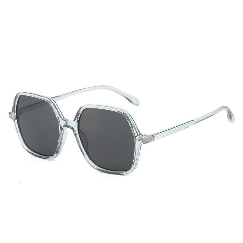 Damen Stylische oversized Sonnenbrille mit einzigartigem Rahmen Karnz