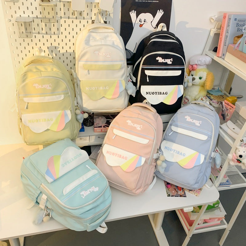 Stylischer Cartoon-Charakter-Rucksack Karnz