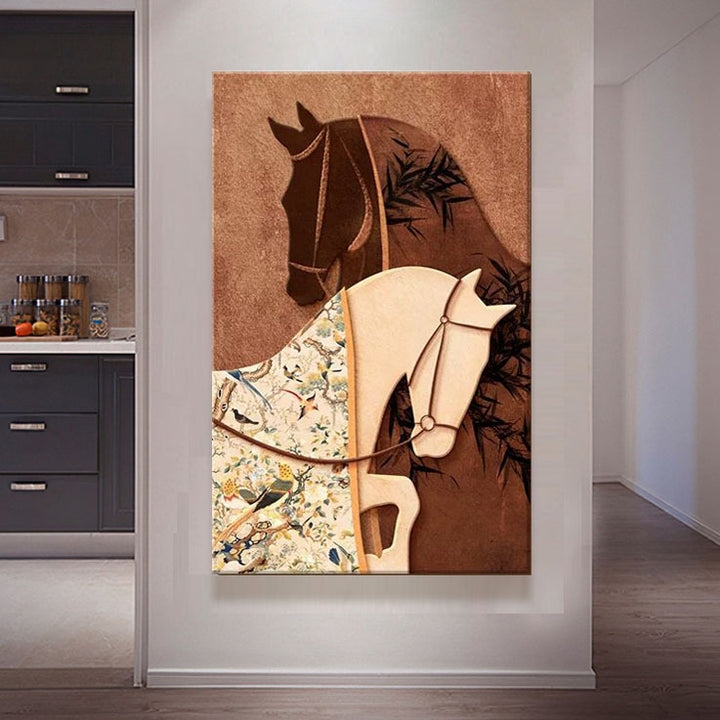 Elefanten-Thema Leinwand Wanddekoration