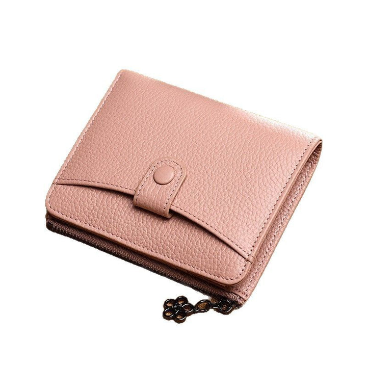 Elegante kompakte Reißverschluss um Wallet Karnz