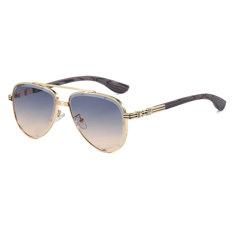 Damen modische Piloten-Sonnenbrille mit ergonomischem Design Karnz