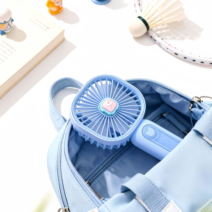 Damen Tragbarer Handventilator mit ergonomischem Design und leistungsstarker Akku-Technologie Karnz