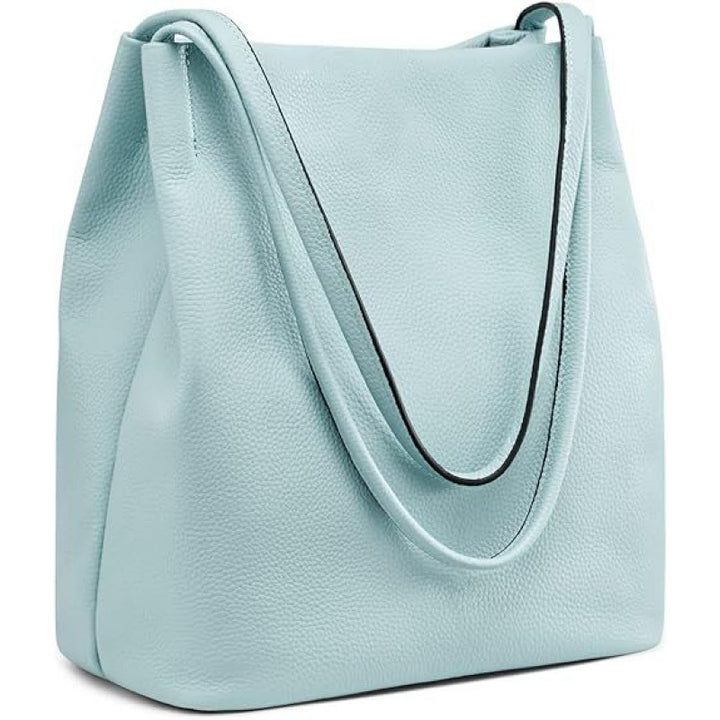 Stilvolle Leder Hobo-Handtasche Karnz