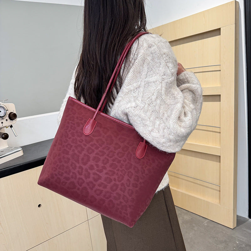 WoStylish Leopard Print Tote Bag Karnz